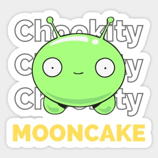 Final Space Mooncake Chookity Pok - Funny Sticker